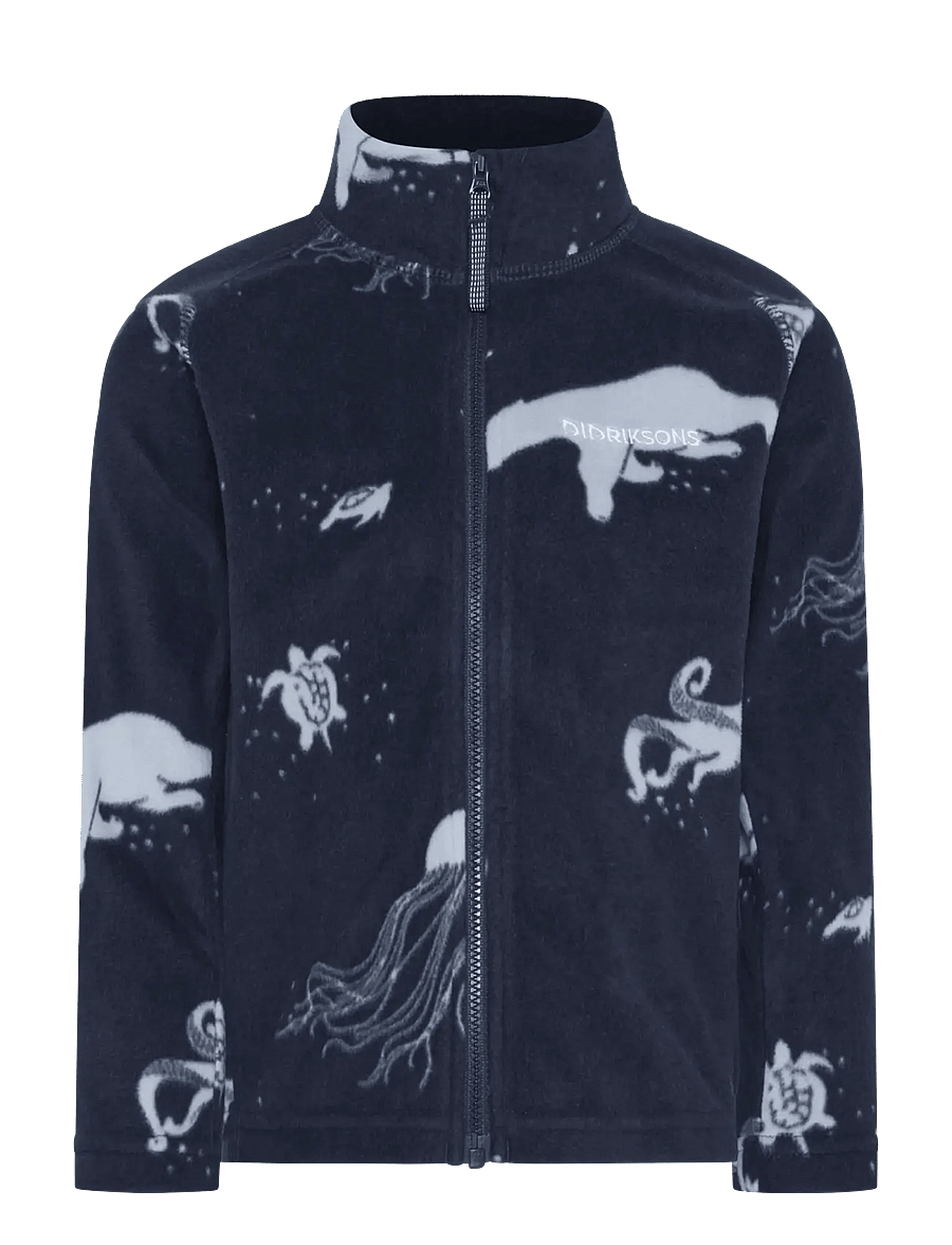 Didriksons - MONTE PR K FZ 10 - sweatshirts - winter ocean blue - 1