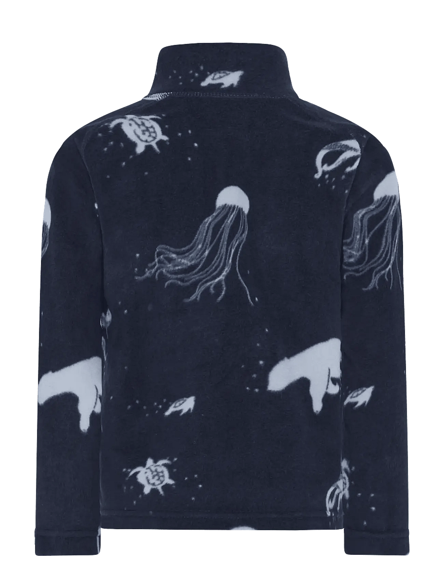 Didriksons - MONTE PR K FZ 10 - sweatshirts - winter ocean blue - 2