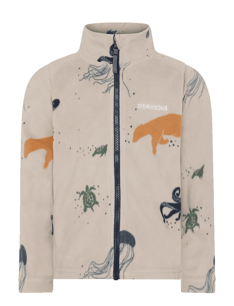 Didriksons - MONTE PR K FZ 10 - sweatshirts - winter ocean multi - 1