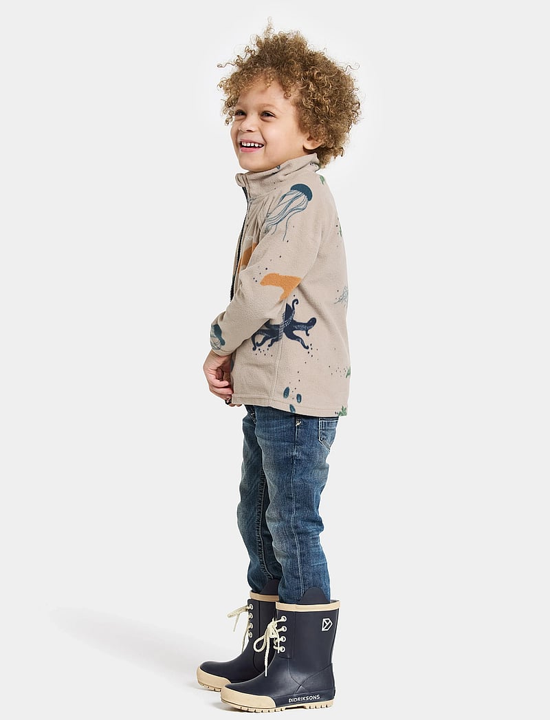 Didriksons - MONTE PR K FZ 10 - sweatshirts - winter ocean multi - 5