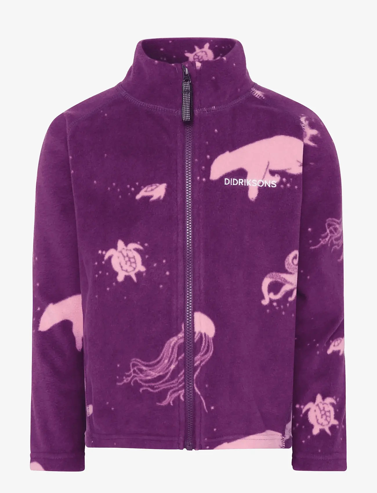 Didriksons - MONTE PR K FZ 10 - sweatshirts - winter ocean purple - 1
