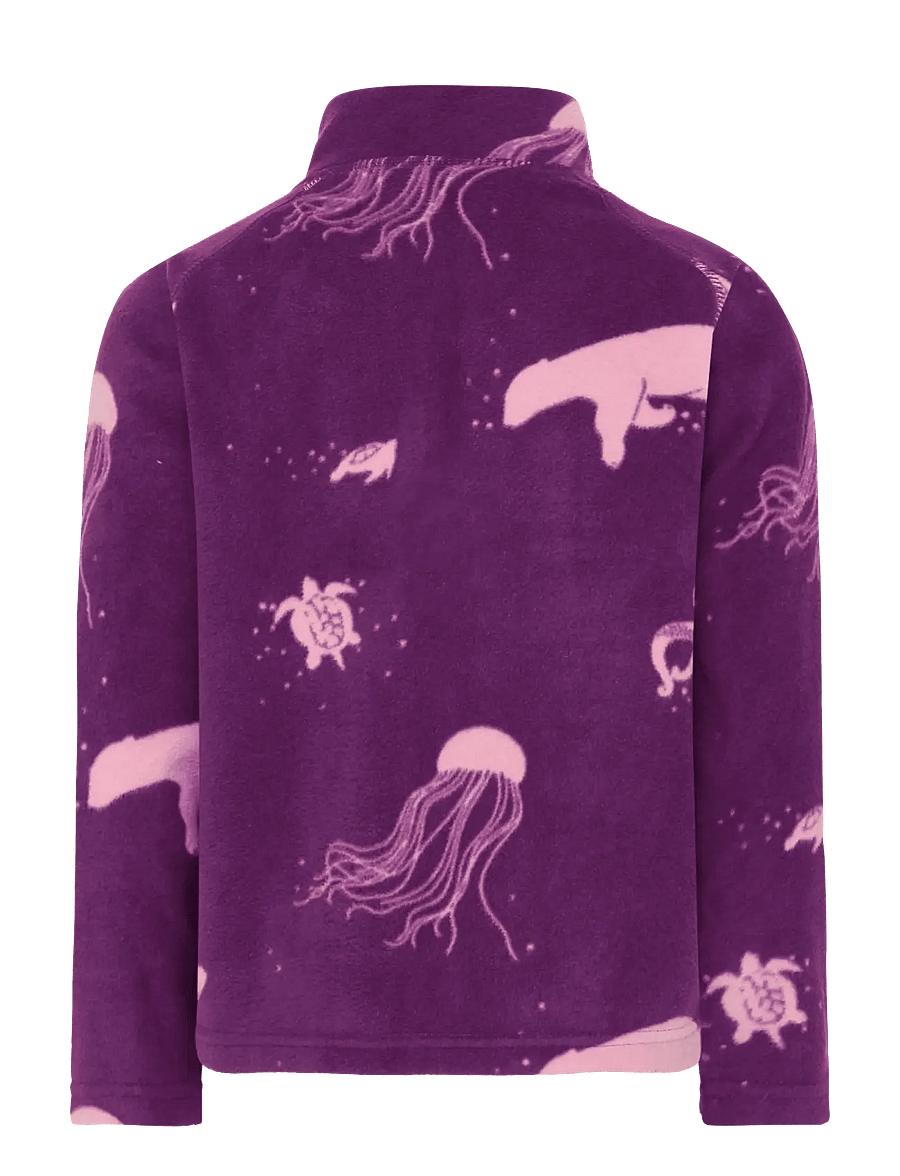 Didriksons - MONTE PR K FZ 10 - sweaters - winter ocean purple - 2