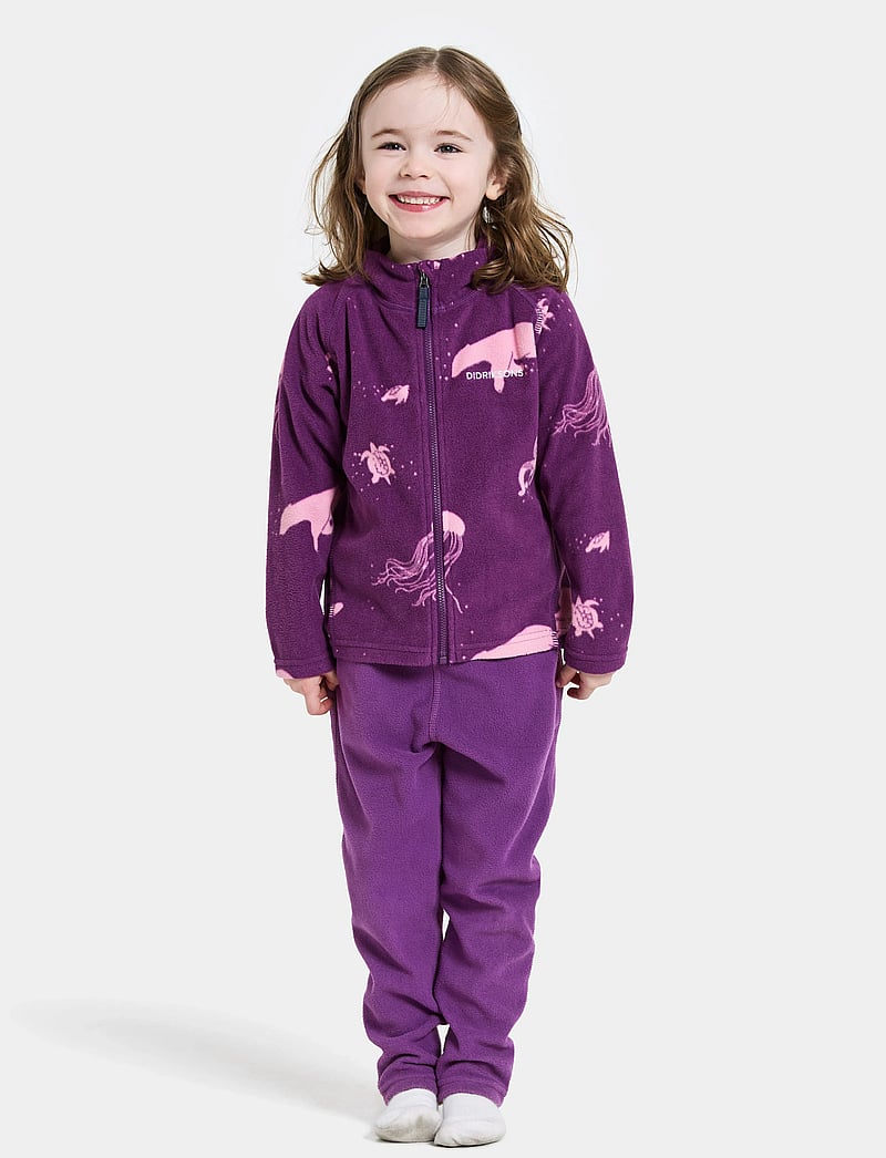 Didriksons - MONTE PR K FZ 10 - sweatshirts - winter ocean purple - 3