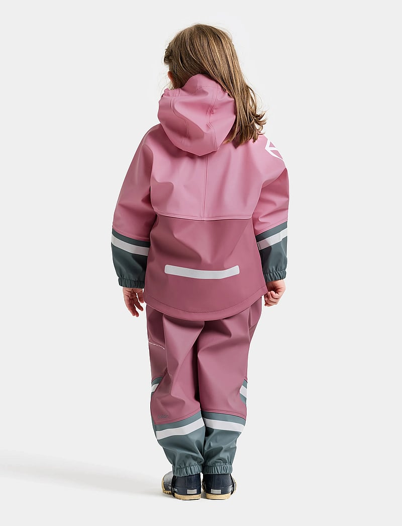 Didriksons - WATERMAN KIDS SET 12 - ulkovaatteet - light heather pink - 5