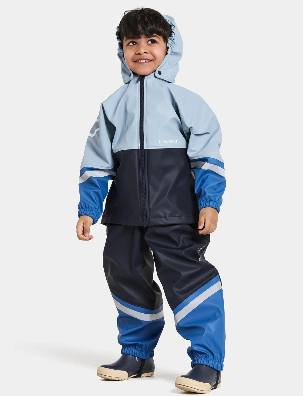 Didriksons - WATERMAN KIDS SET 12 - outdoor - navy - 0