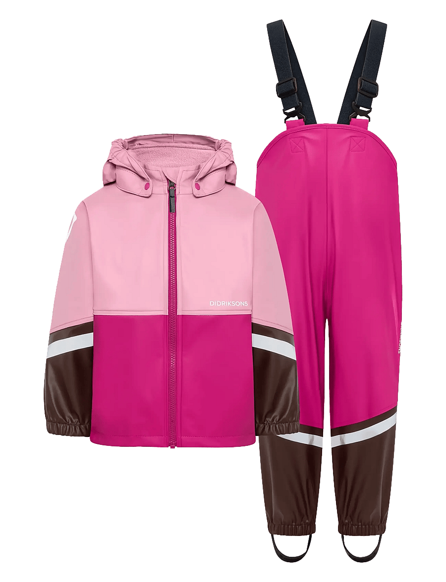 Didriksons - Waterman Kids' Set - Õueriided - oyster pink - 1