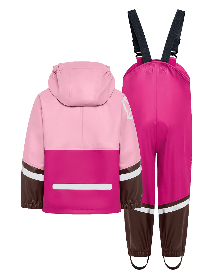 Didriksons - Waterman Kids' Set - Õueriided - oyster pink - 2
