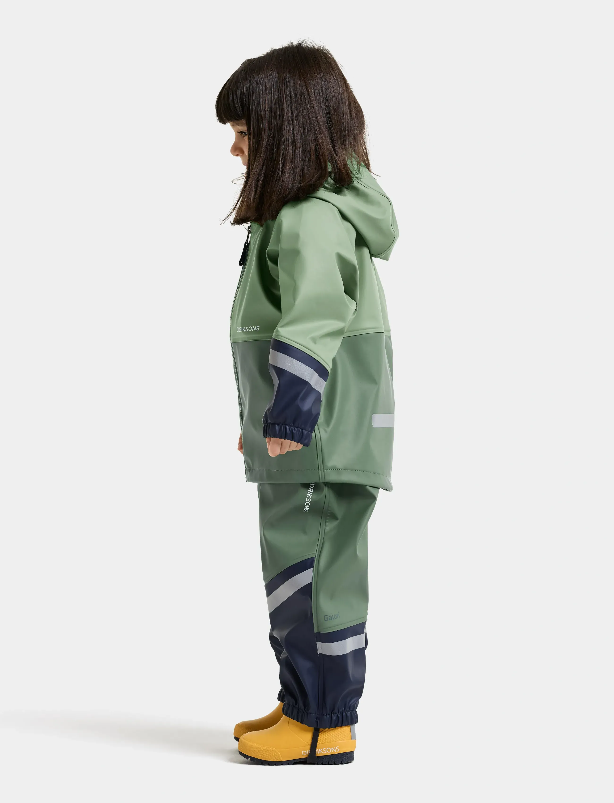 Didriksons - Waterman Kids' Set - Õueriided - sage green - 5