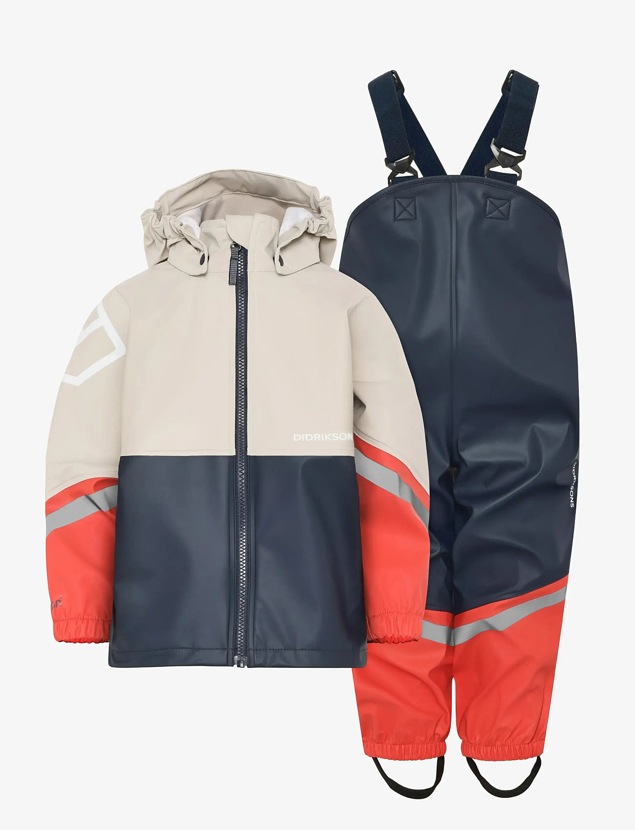 Didriksons - WATERMAN KIDS SET 12 - Õueriided - sand beige - 1