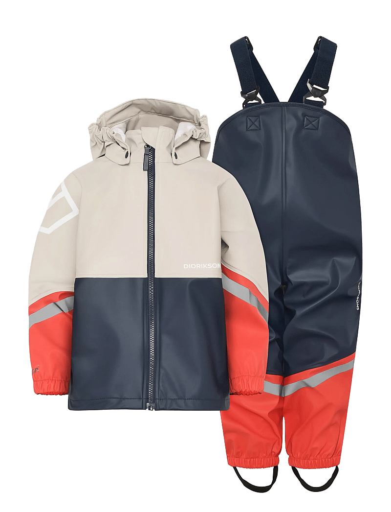 Didriksons - WATERMAN KIDS SET 12 - Õueriided - sand beige - 1