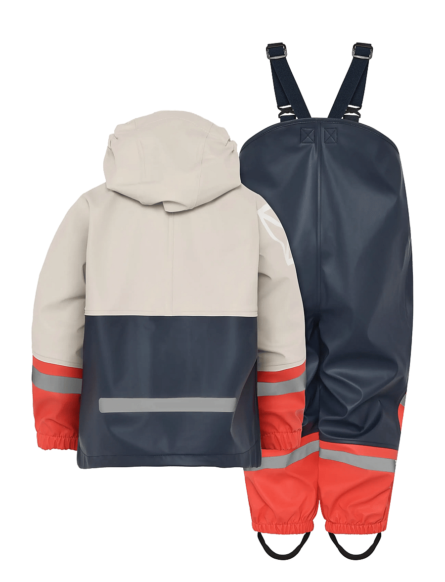 Didriksons - WATERMAN KIDS SET 12 - yttertøy - sand beige - 2