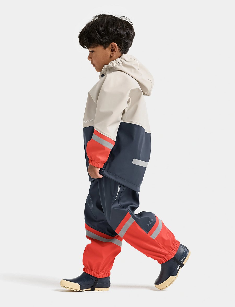 Didriksons - WATERMAN KIDS SET 12 - yttertøy - sand beige - 4