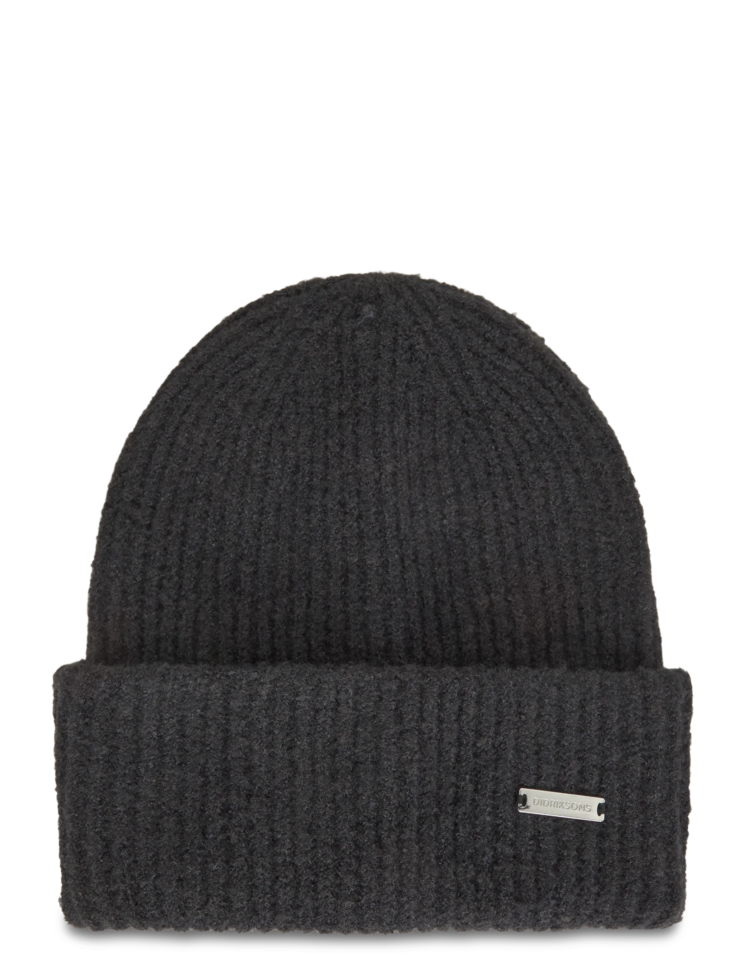 Didriksons - MALIA BEANIE - megztos kepurės - black - 0