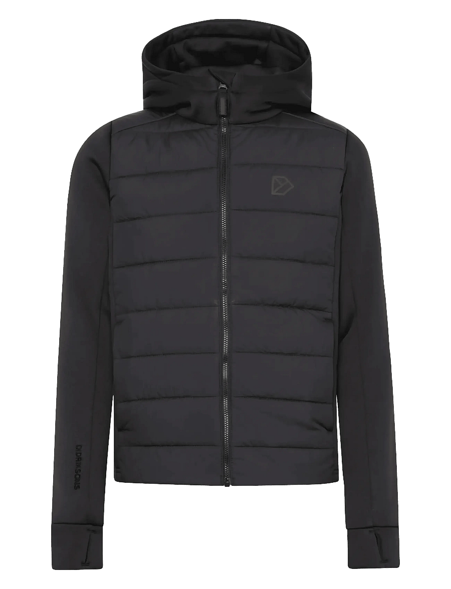 Didriksons - KAPRIS KIDS FZ 3 - isolerade jackor - black - 1