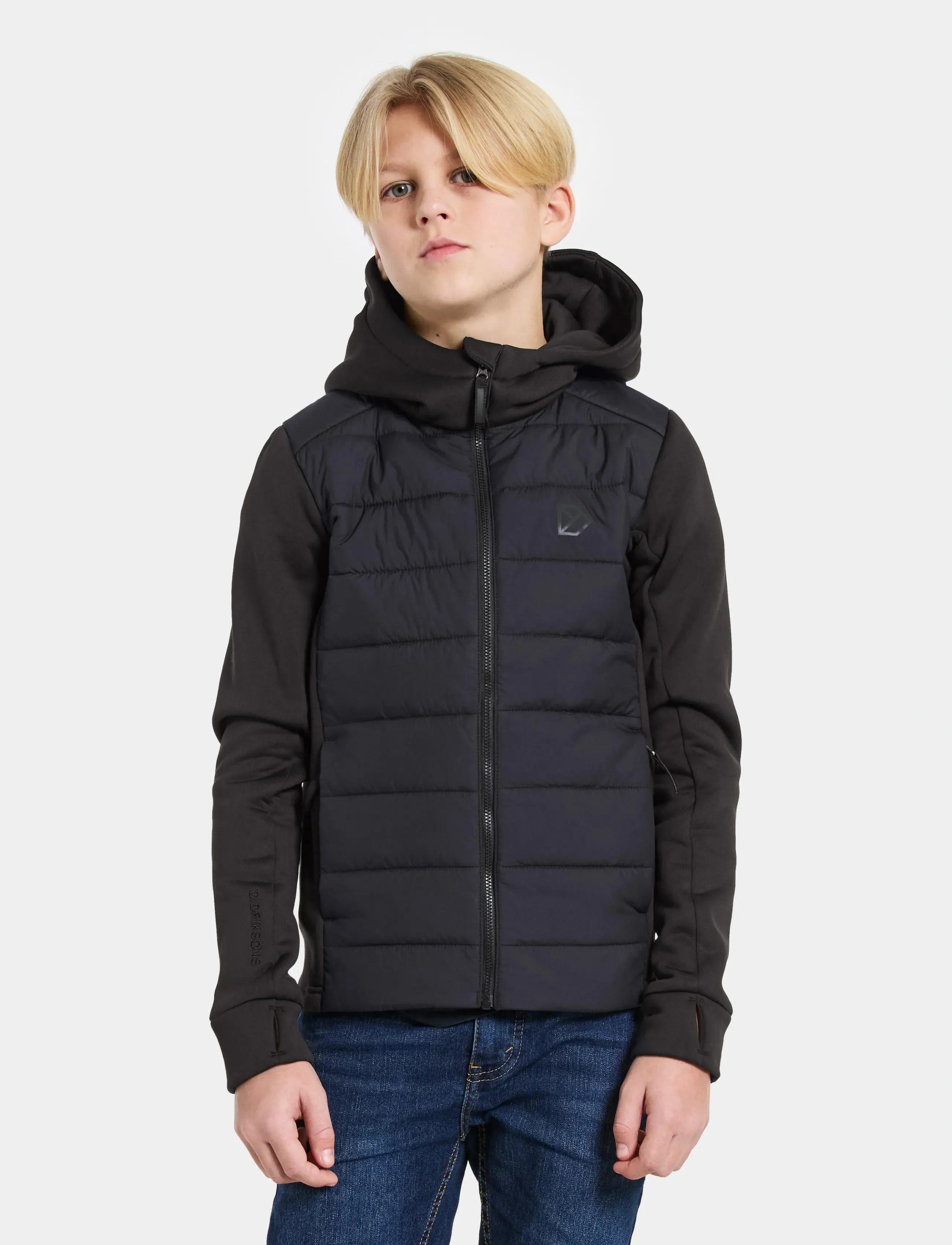 Didriksons KAPRIS KIDS FZ 3 - Didriksons - BLACK / black