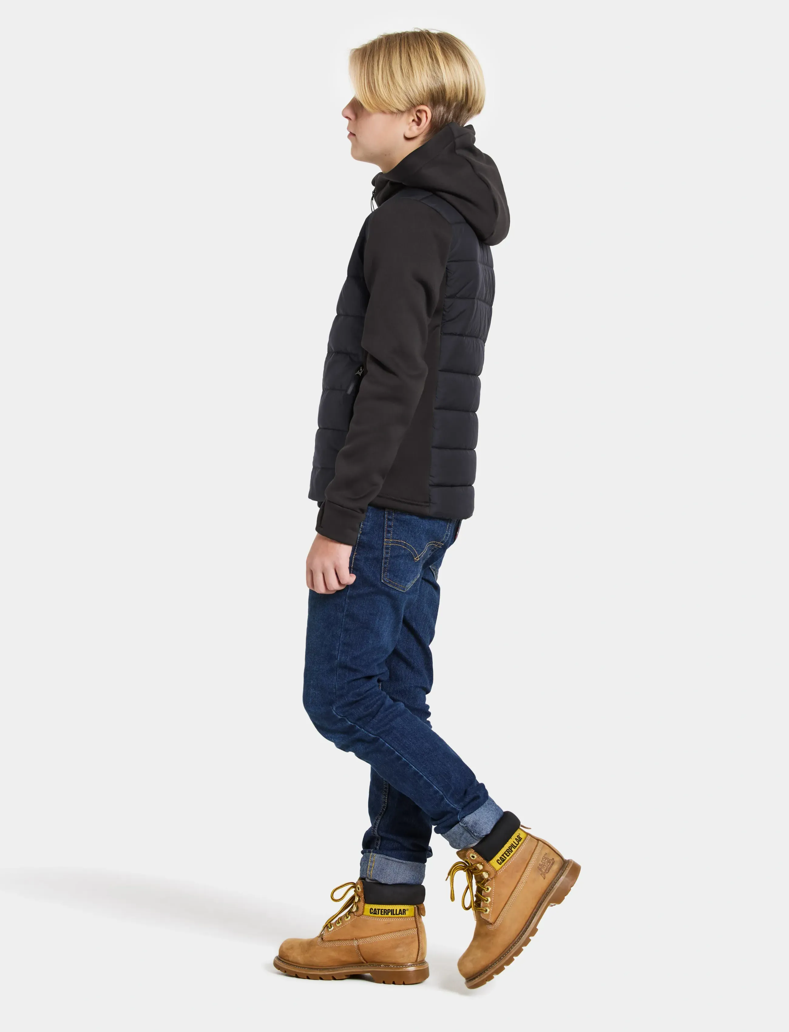 Didriksons - KAPRIS KIDS FZ 3 - insulated jackets - black - 5