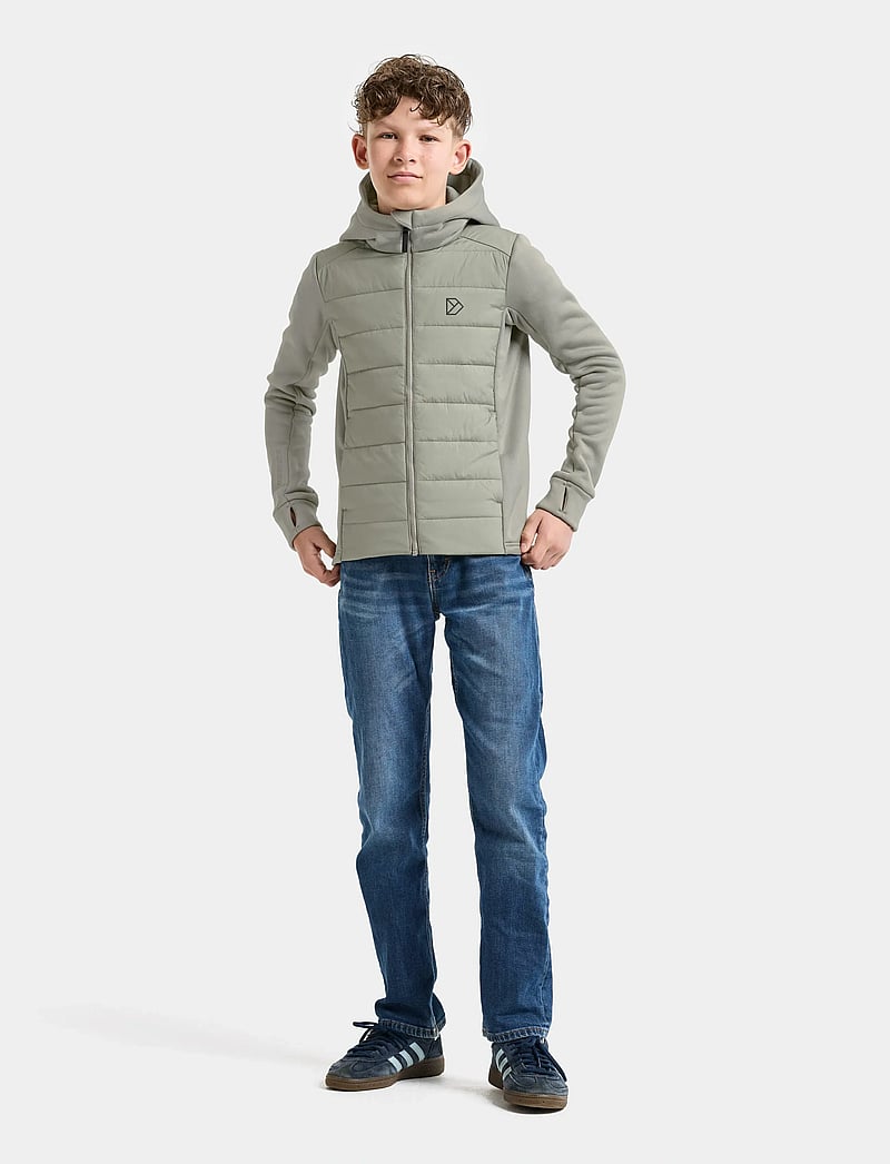 Didriksons - KAPRIS KIDS FZ 3 - isolerede jakker - wilted leaf - 3