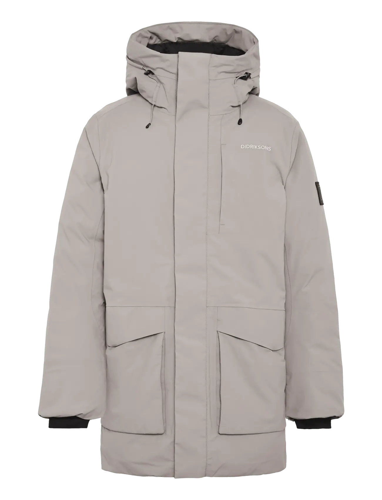 Didriksons AKILLES USX PARKA 2 - Didriksons - ASH BROWN / grey