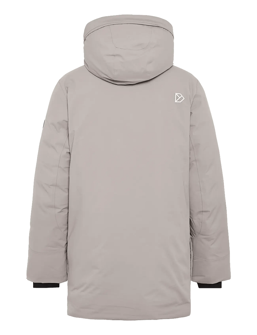 Didriksons - AKILLES USX PARKA 2 - parkasjackor - ash brown - 2