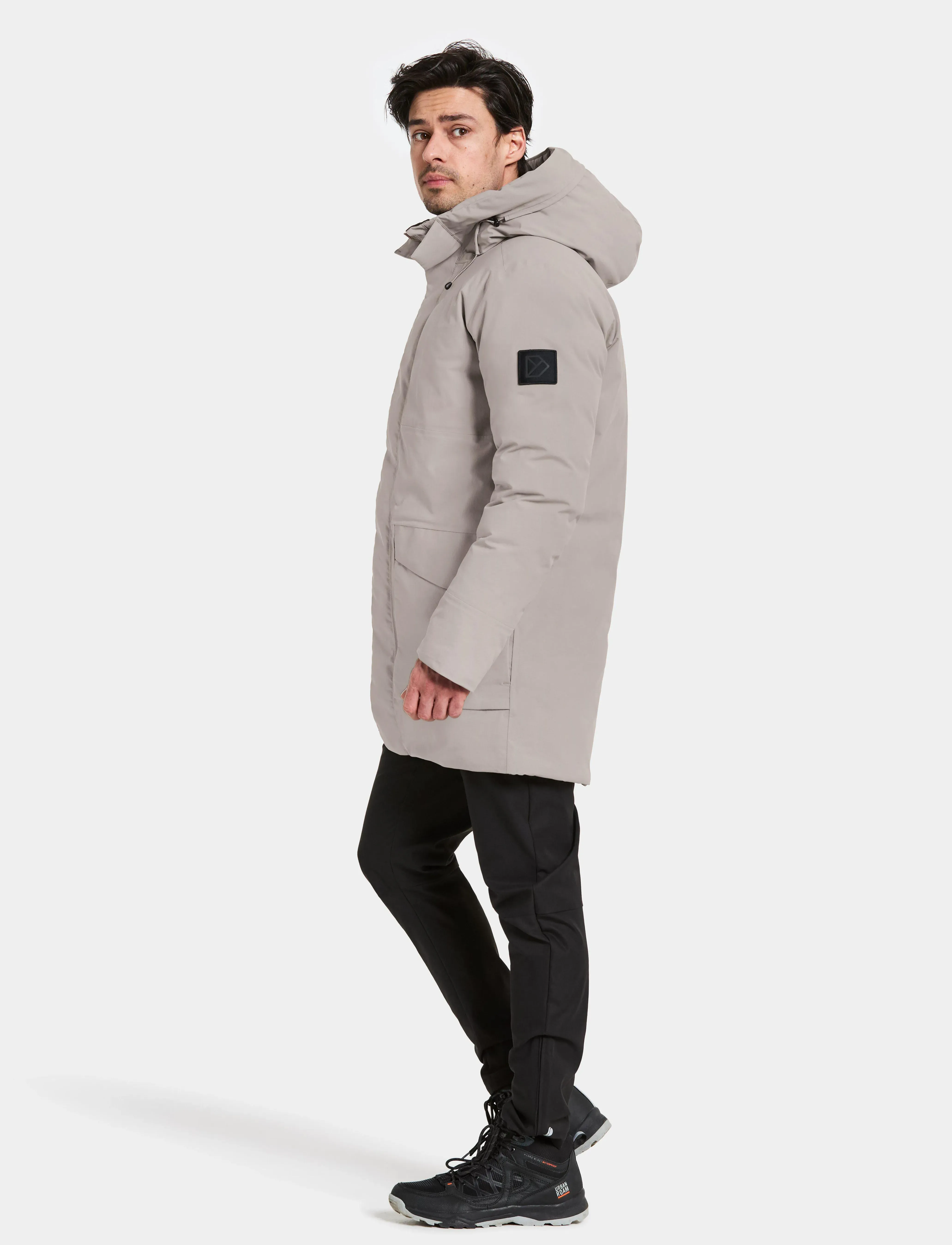 Didriksons - AKILLES USX PARKA 2 - parkasjackor - ash brown - 5