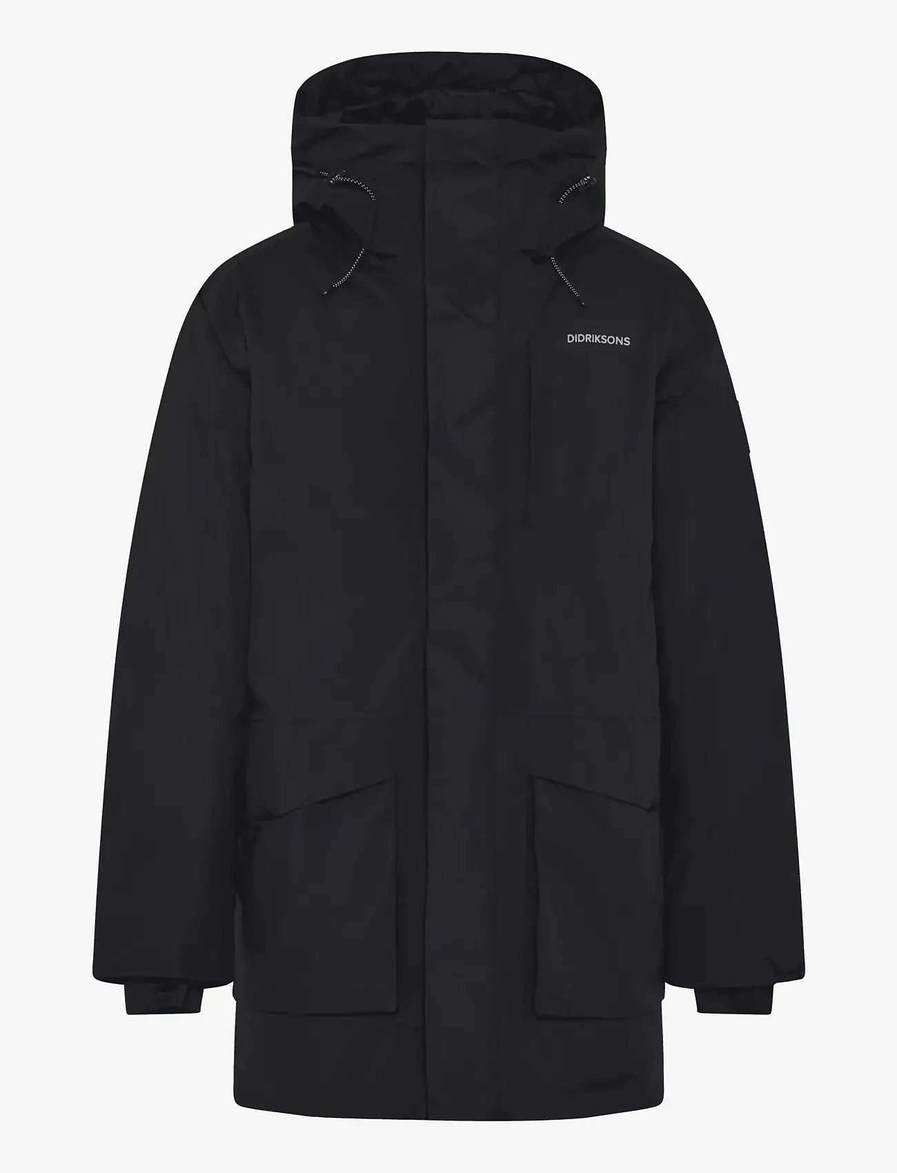 Didriksons - AKILLES USX PARKA 2 - parkasjackor - black - 1