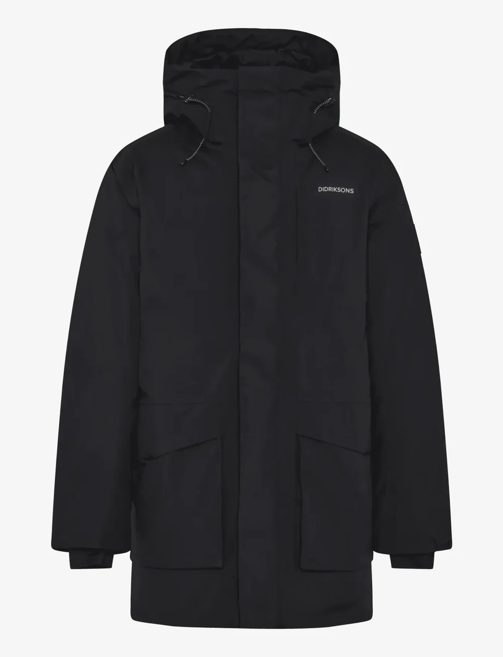 Didriksons - AKILLES USX PARKA 2 - parkasjackor - black - 1
