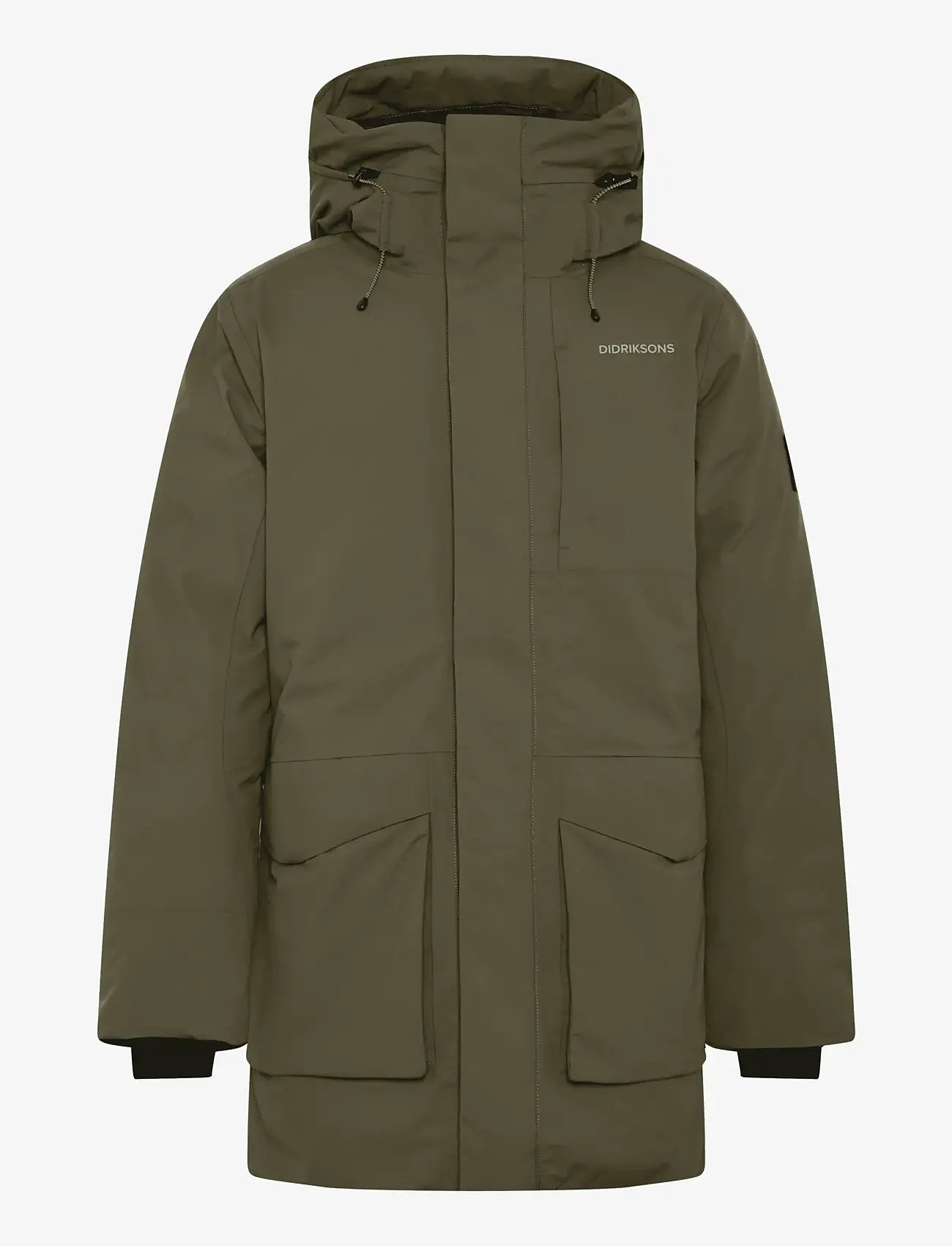 Didriksons - AKILLES USX PARKA 2 - vinterjakker - deep green - 1