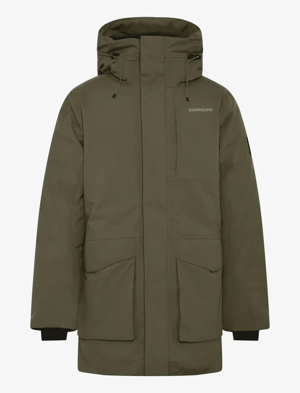 Didriksons - AKILLES USX PARKA 2 - vinterjakker - deep green - 1