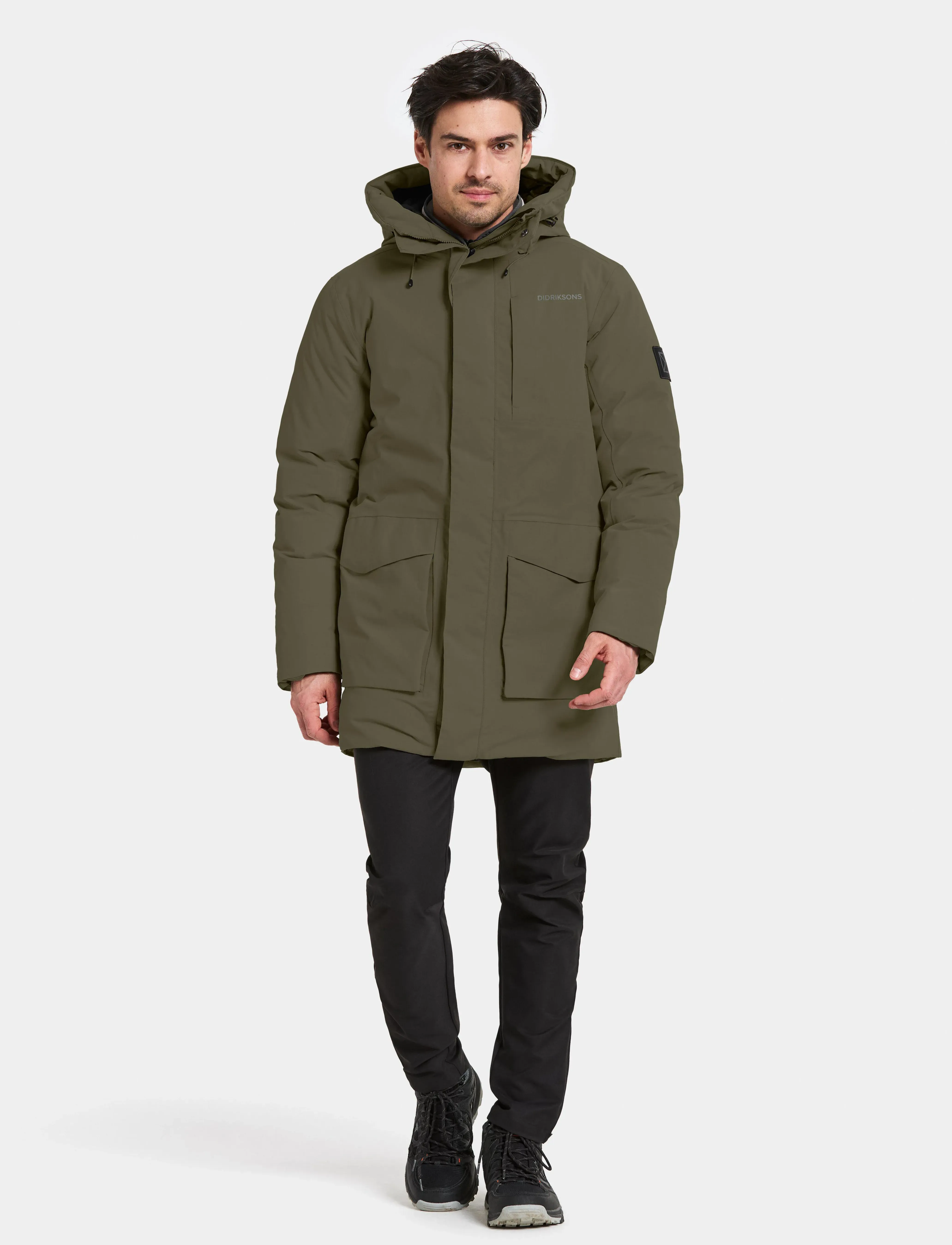 Didriksons - AKILLES USX PARKA 2 - parkas - deep green - 3