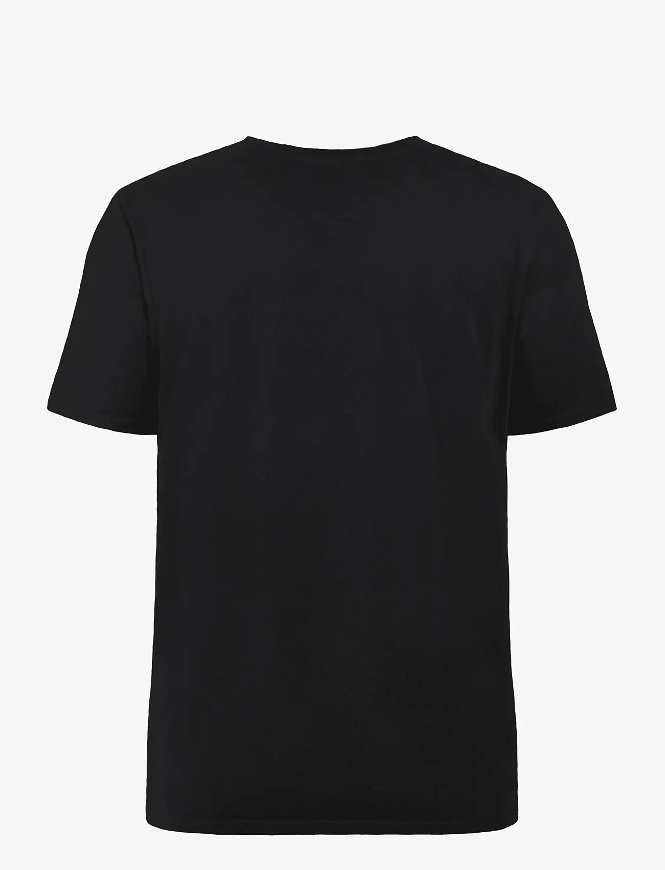 Didriksons - HARALD USX T-SH COL - tops & t-shirts - black - 2