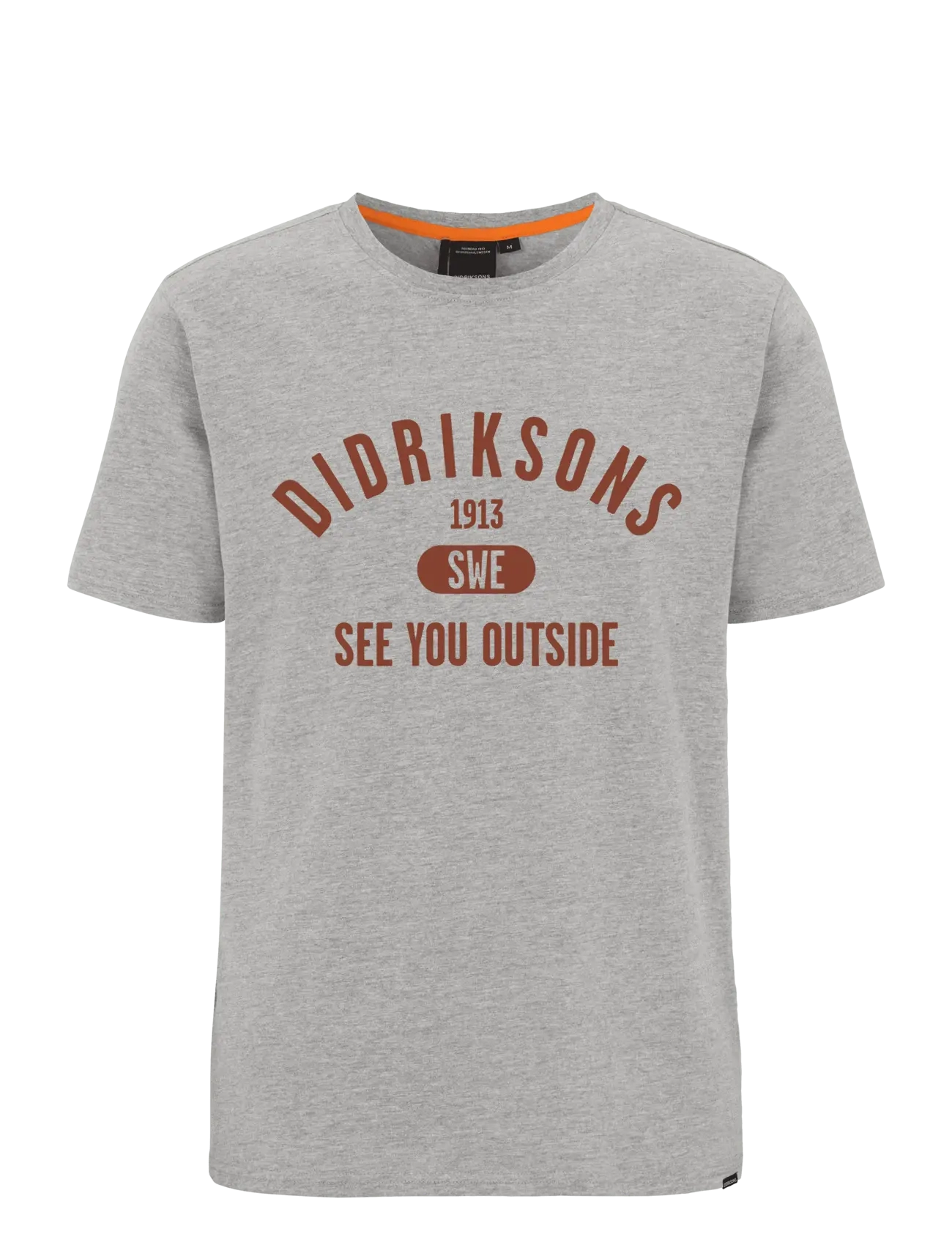 DIDRIKSONS Harald Usx T-Sh Col Grau - XL - Herren