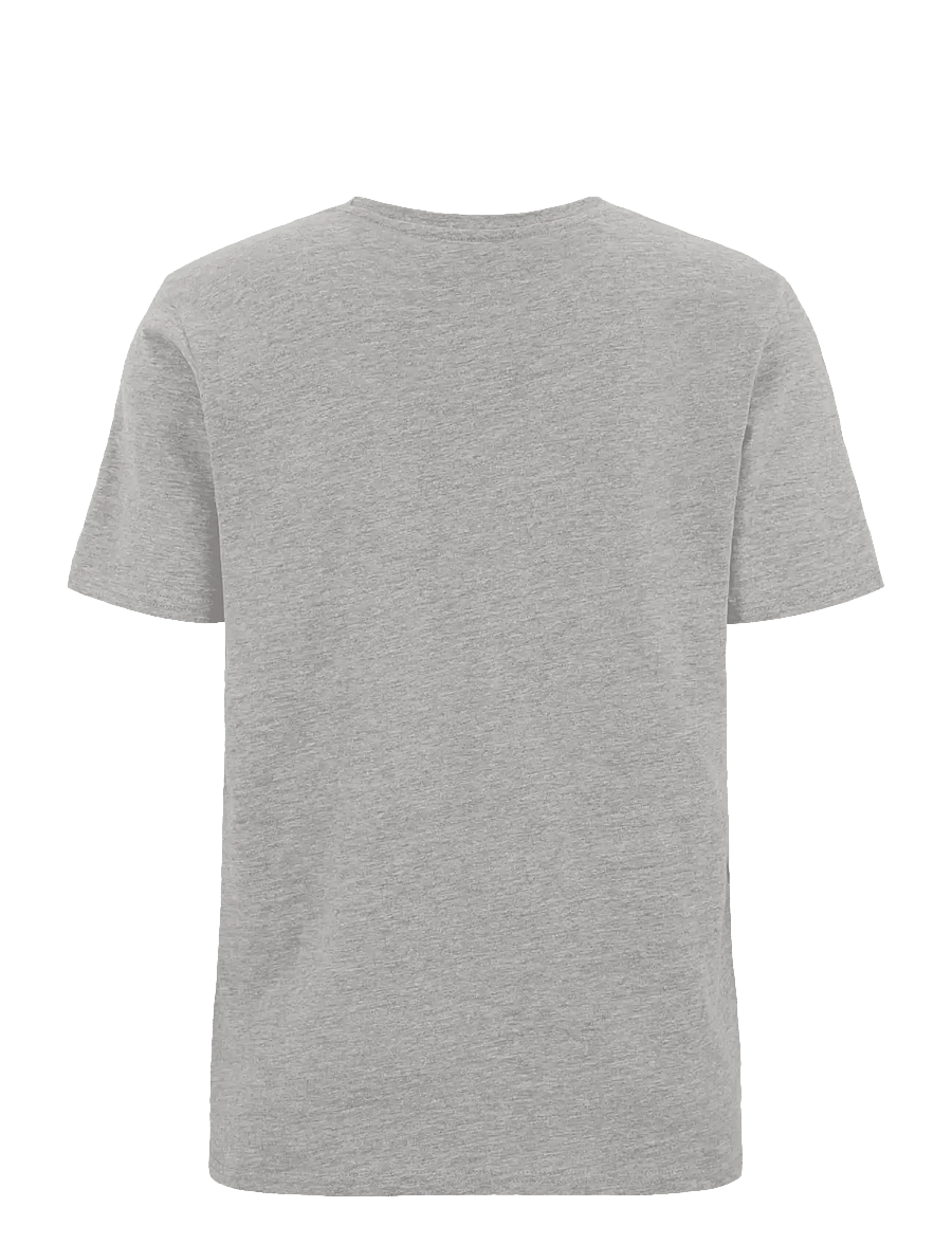 Didriksons - HARALD USX T-SH COL - t-shirts - grey melange - 2