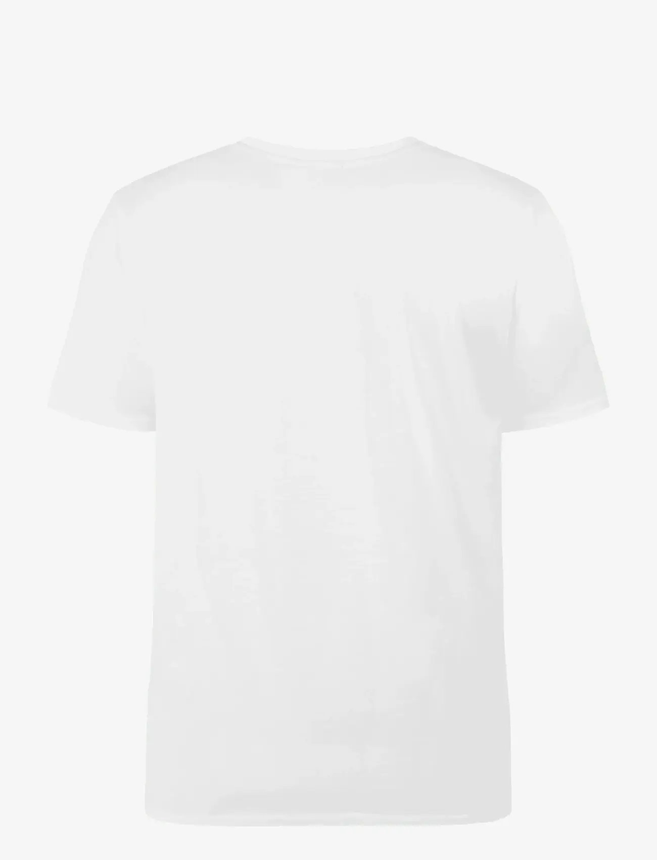 Didriksons - HARALD USX T-SH COL - tops & t-shirts - snow white - 2