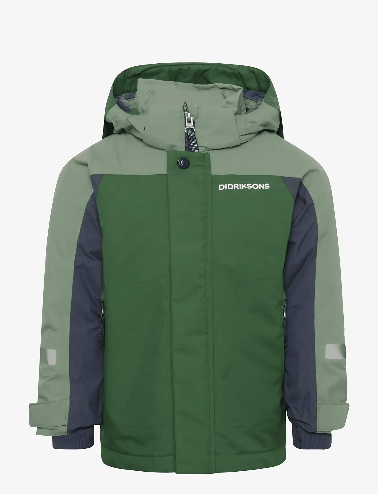 Didriksons - NEPTUN KIDS JKT 4 - overtøj - pine green - 1