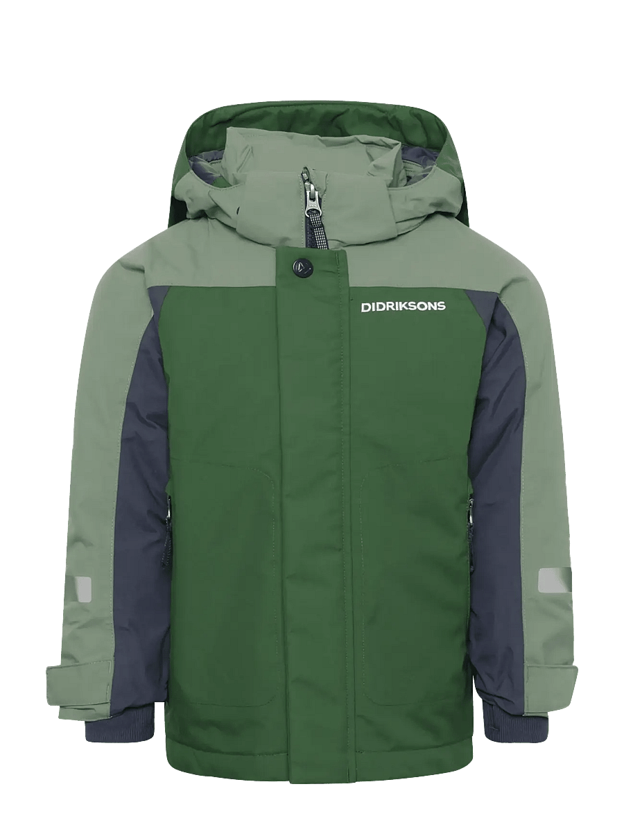 Didriksons - NEPTUN KIDS JKT 4 - outdoor - pine green - 1