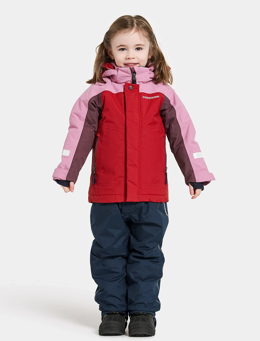 Didriksons - NEPTUN KIDS JKT 4 - outdoor - pomme red - 3