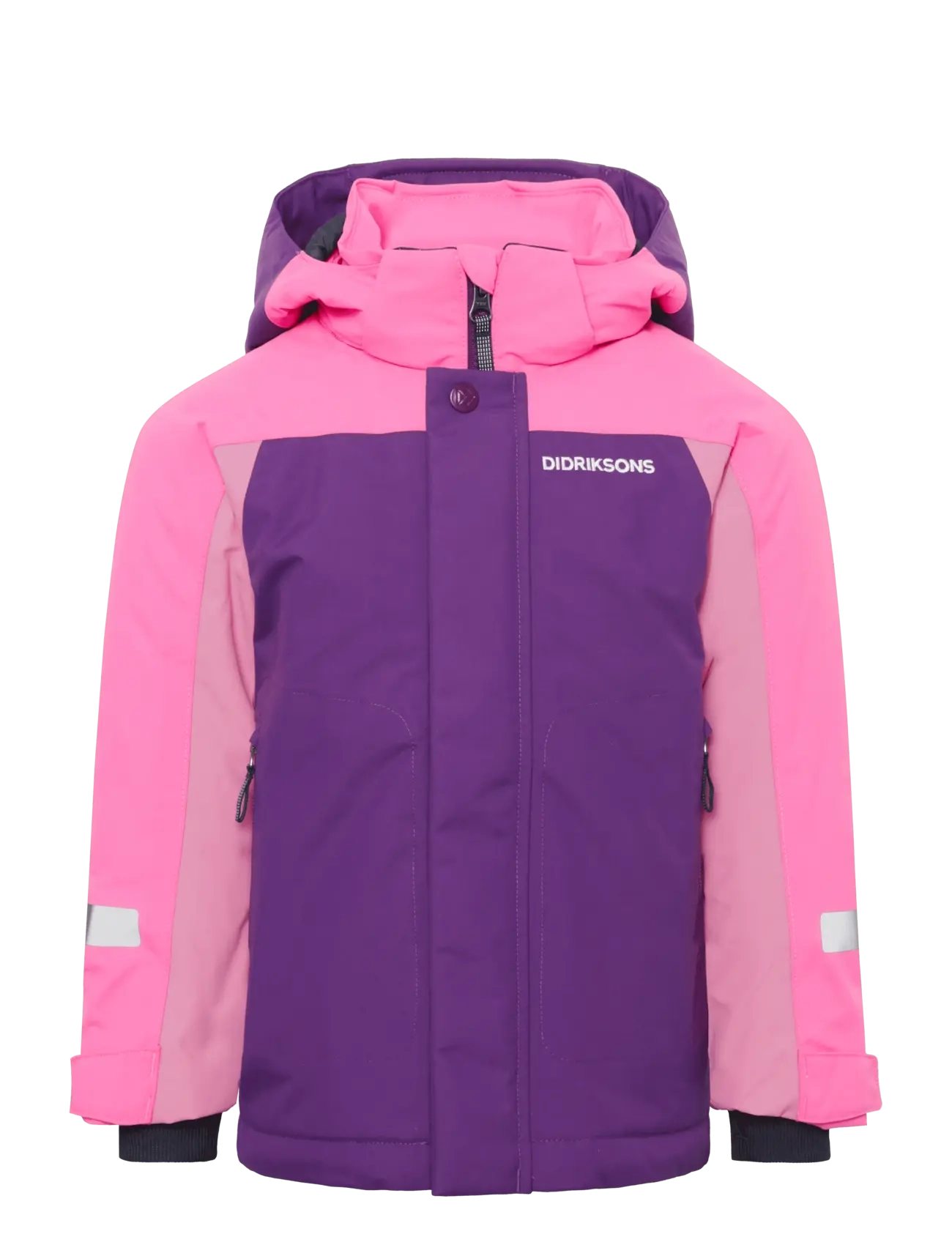 Didriksons NEPTUN KIDS JKT 4 - Jakker - ROYAL PURPLE / pink/rose