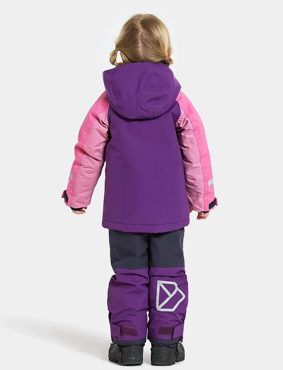 Didriksons - NEPTUN KIDS JKT 4 - Õueriided - royal purple - 4