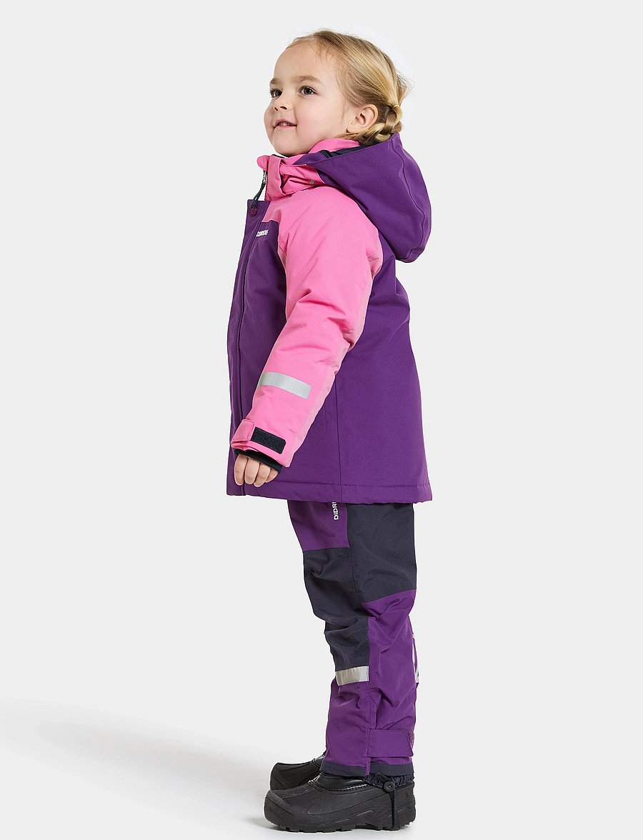 Didriksons - NEPTUN KIDS JKT 4 - Õueriided - royal purple - 5
