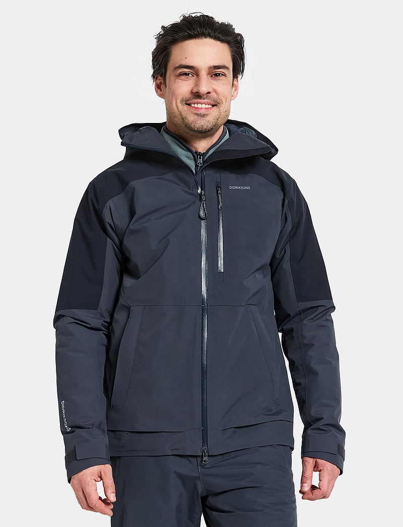 Didriksons - POVEL USX JKT 3 - suusajoped - sleepy blue - 0