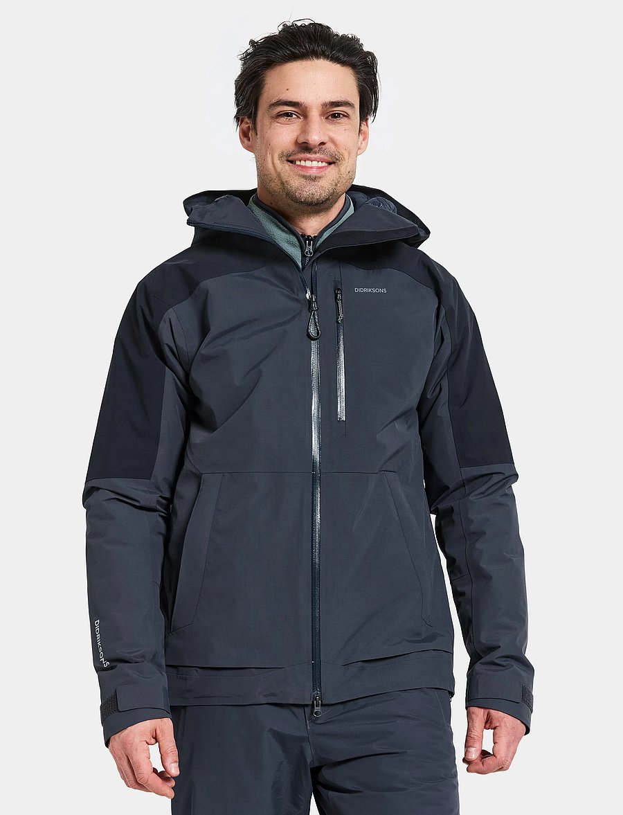 Didriksons - POVEL USX JKT 3 - skijacken - sleepy blue - 0