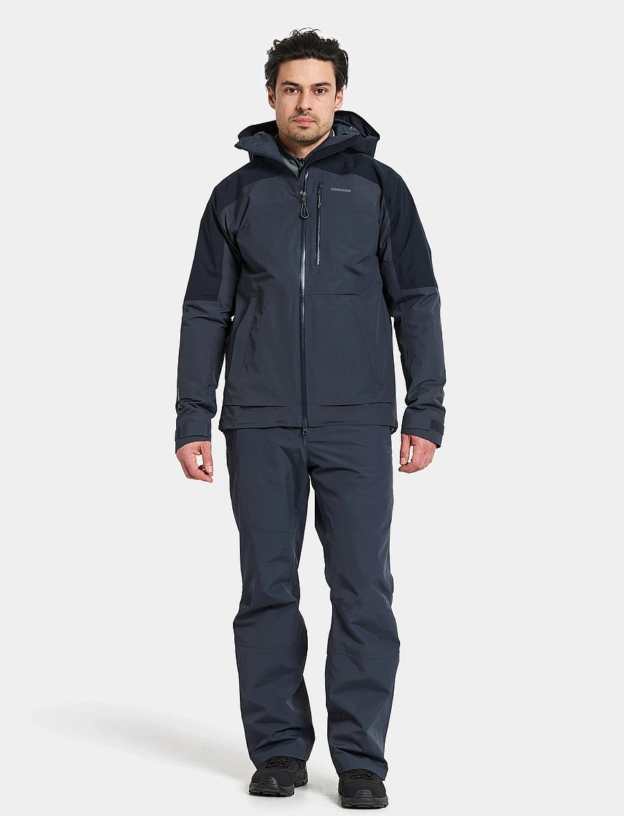 Didriksons - POVEL USX JKT 3 - skijacken - sleepy blue - 3