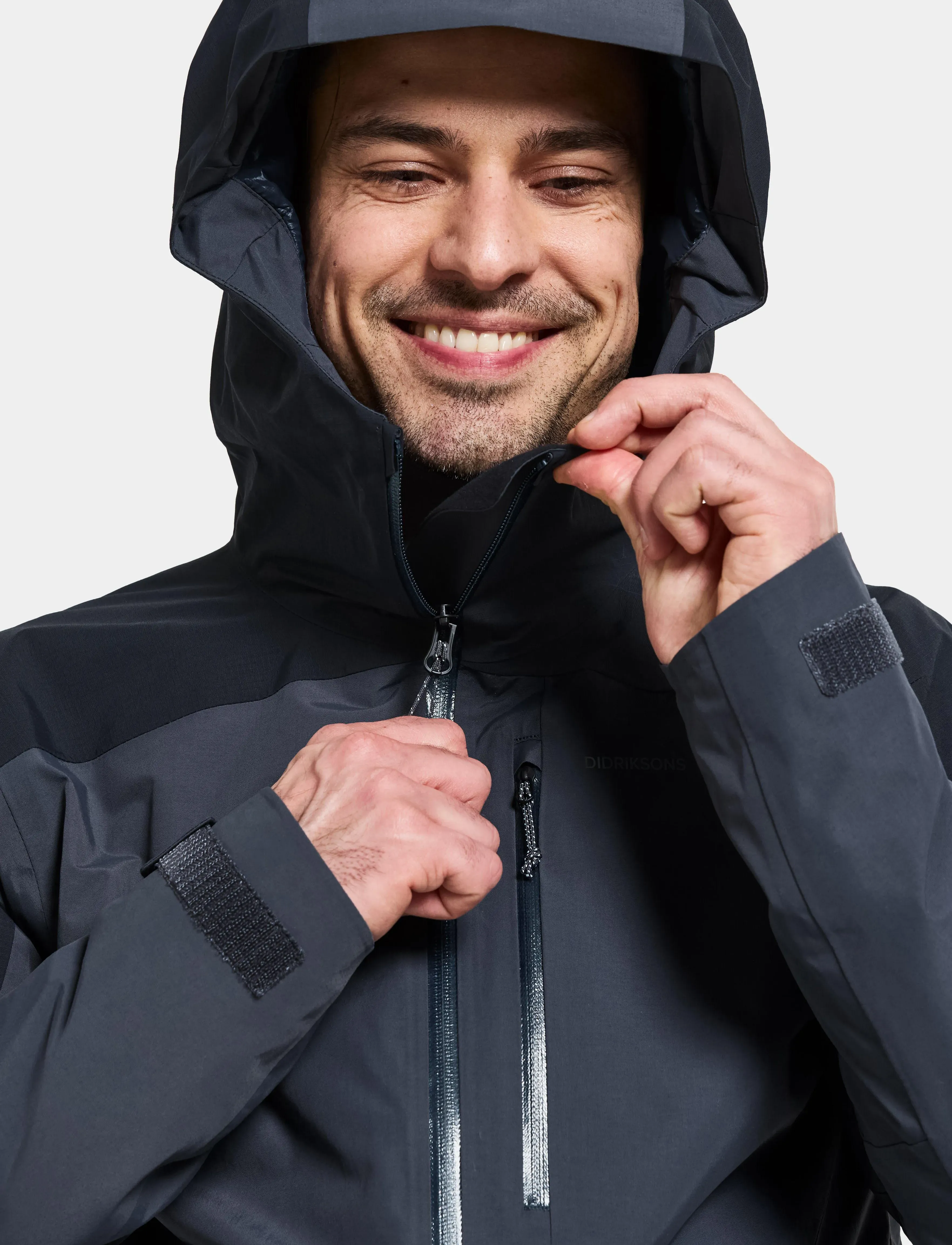 Didriksons POVEL USX JKT 3 - Tänavastiil - SLEEPY BLUE / navy
