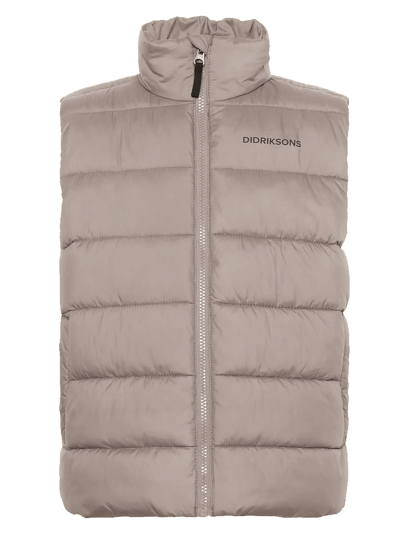 Didriksons - KILO KIDS VEST 2 - vêtements d'extérieur - ash brown - 1