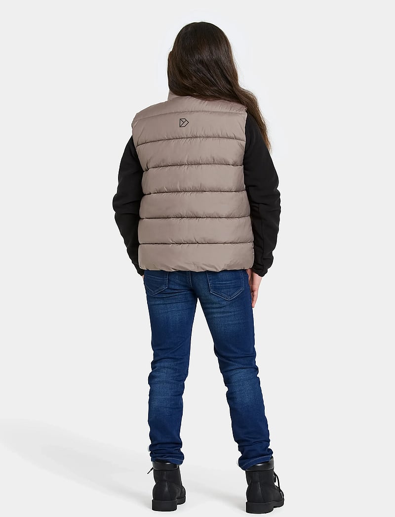 Didriksons - KILO KIDS VEST 2 - vêtements d'extérieur - ash brown - 5