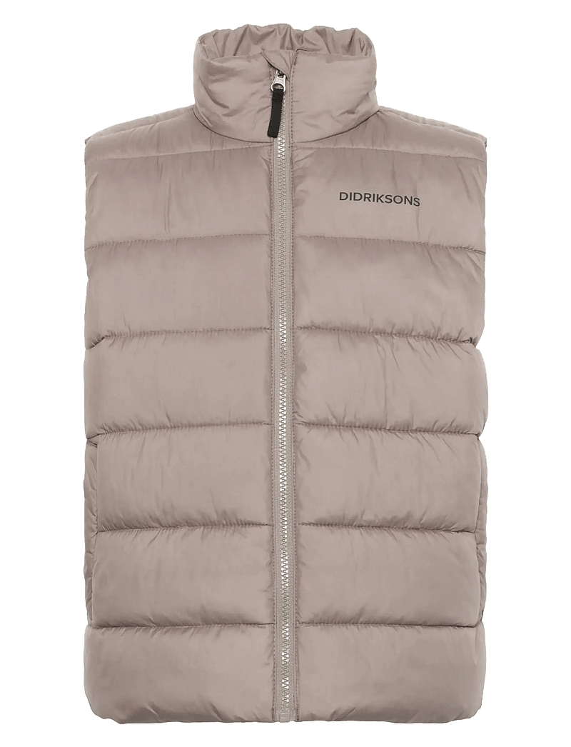 Didriksons - KILO KIDS VEST 2 - vêtements d'extérieur - ash brown - 3