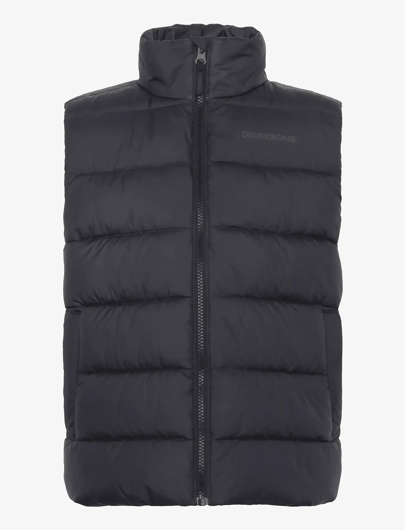 Didriksons - KILO KIDS VEST 2 - overtøj - black - 1