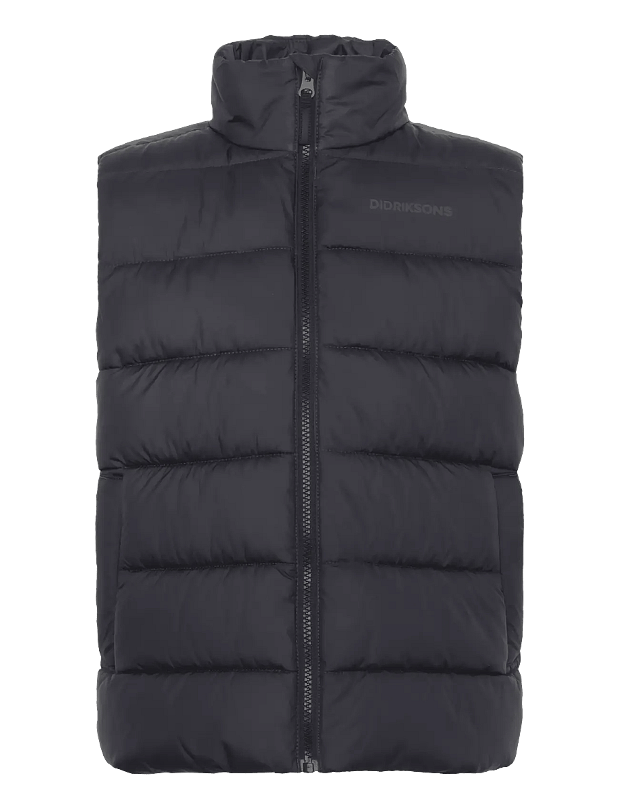 Didriksons - KILO KIDS VEST 2 - vêtements d'extérieur - black - 1