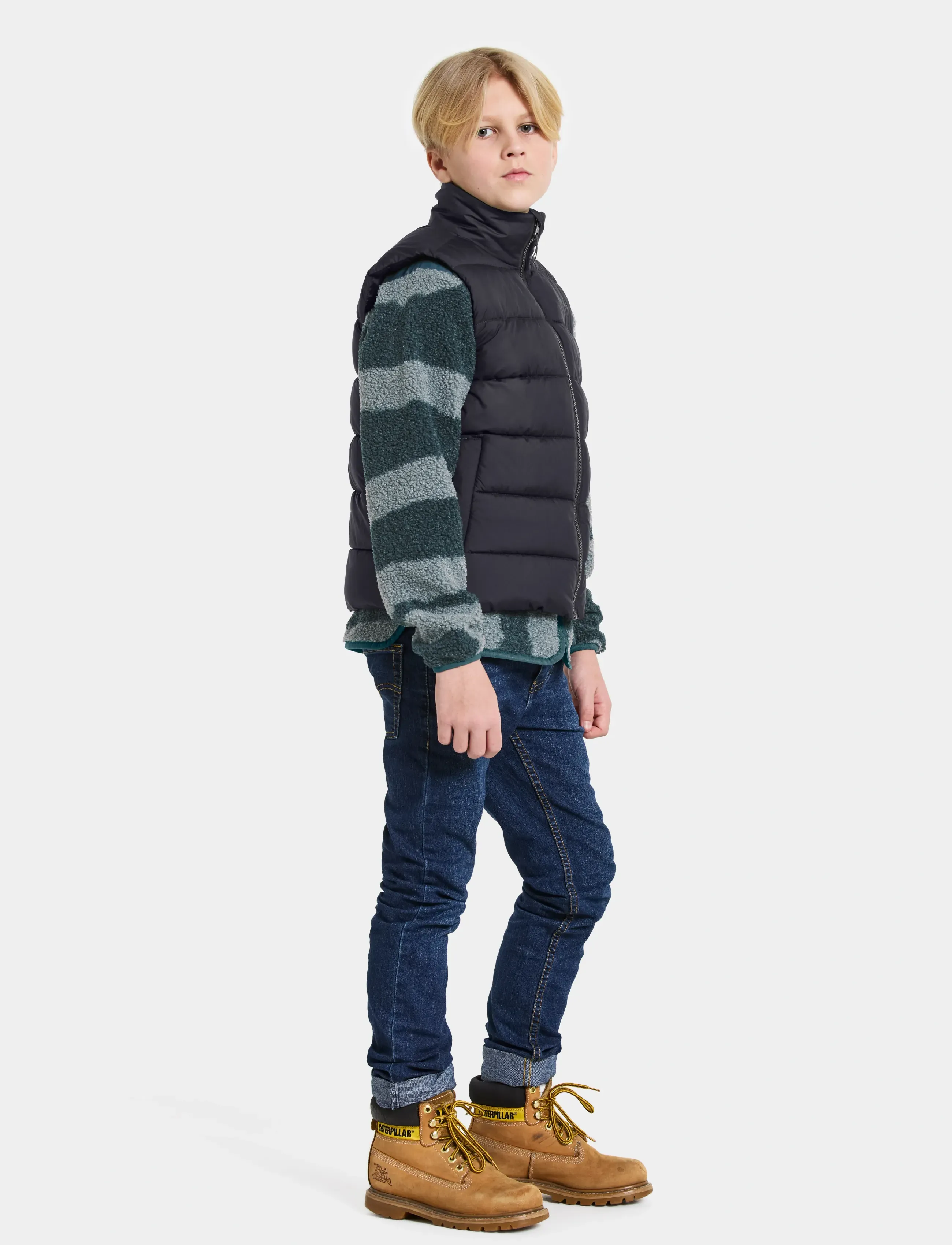 Didriksons - KILO KIDS VEST 2 - outdoor - black - 4