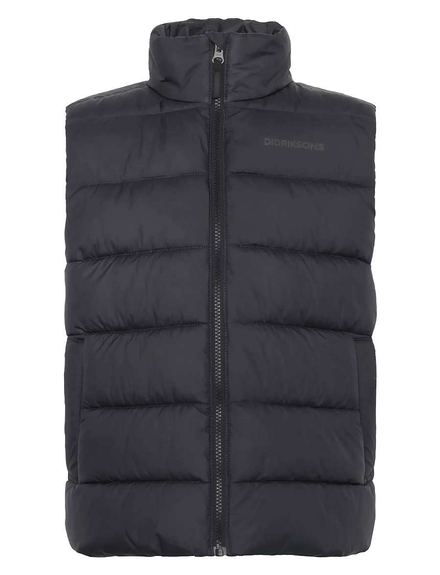 Didriksons - KILO KIDS VEST 2 - vêtements d'extérieur - black - 3